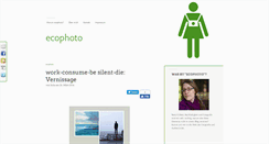 Desktop Screenshot of ecophoto.de